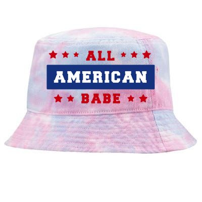 All American Babe Tie-Dyed Bucket Hat