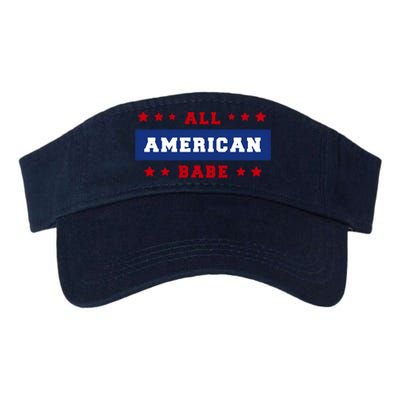 All American Babe Valucap Bio-Washed Visor