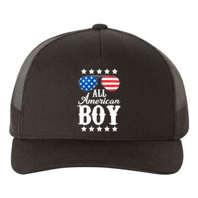 All American Boy Yupoong Adult 5-Panel Trucker Hat