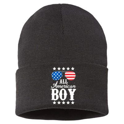 All American Boy Sustainable Knit Beanie