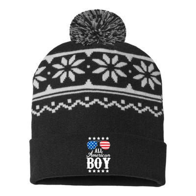 All American Boy USA-Made Snowflake Beanie