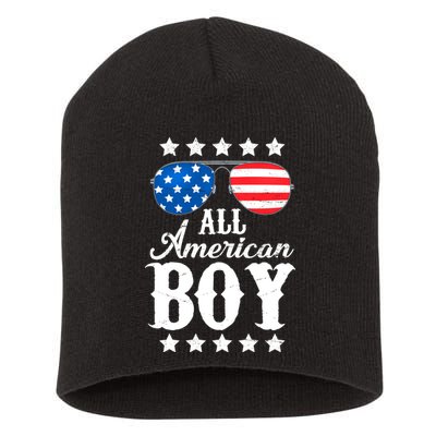 All American Boy Short Acrylic Beanie