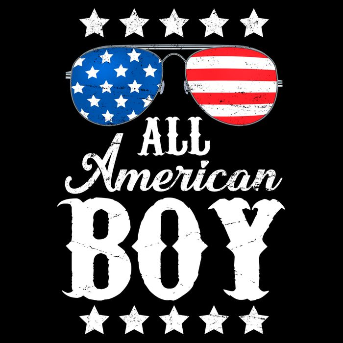 All American Boy Zip Tote Bag