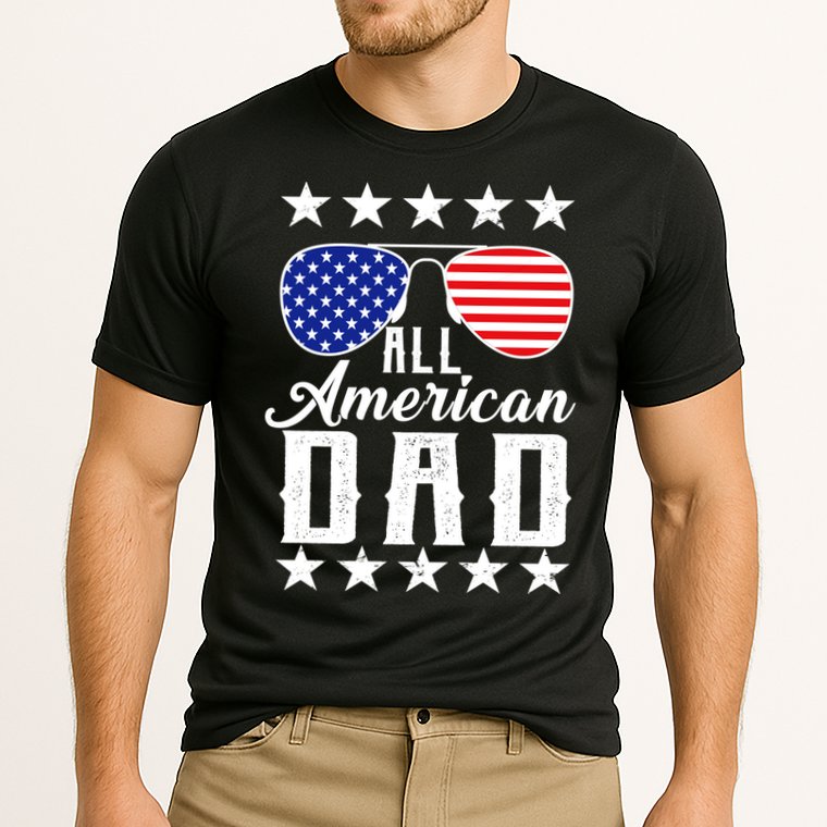 All American Dad  Performance Shirt