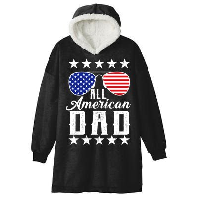 All American Dad  Hooded Wearable Blanket