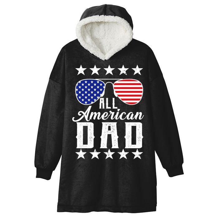 All American Dad  Hooded Wearable Blanket