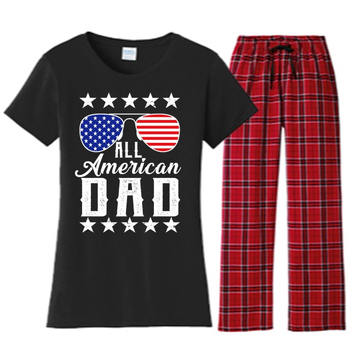 All American Dad  Women's Flannel Pajama Set