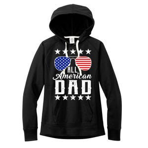 All American Dad  Women's Fleece Hoodie