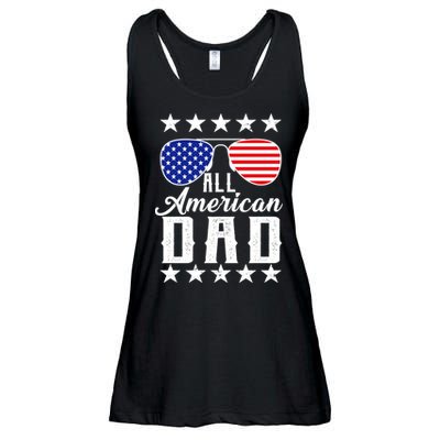 All American Dad  Ladies Essential Flowy Tank