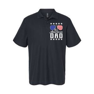 All American Dad  Softstyle Adult Sport Polo