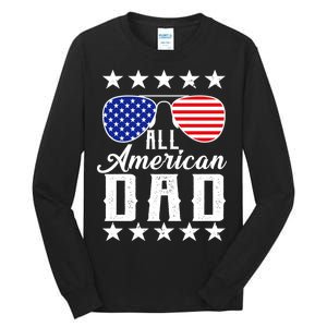 All American Dad  Tall Long Sleeve T-Shirt