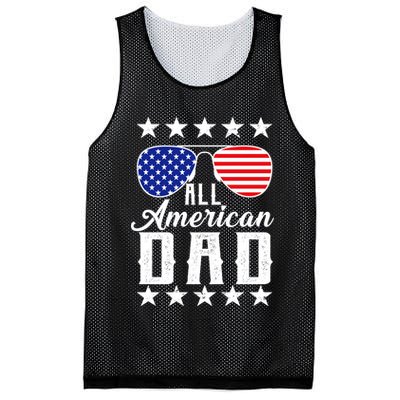 All American Dad  Mesh Reversible Basketball Jersey Tank