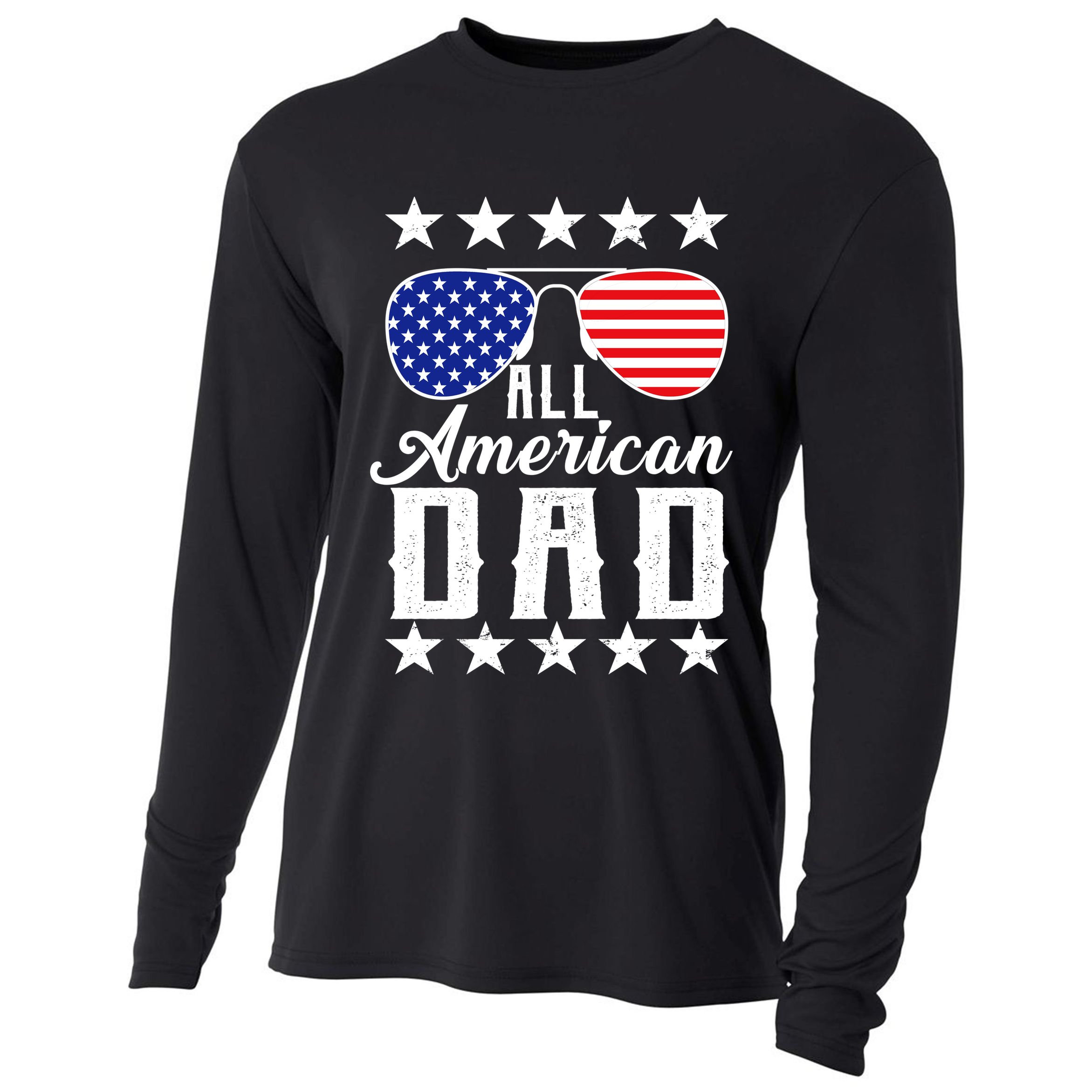 All American Dad  Cooling Performance Long Sleeve Crew