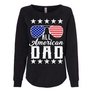 All American Dad  Womens California Wash Sweatshirt