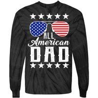 All American Dad  Tie-Dye Long Sleeve Shirt