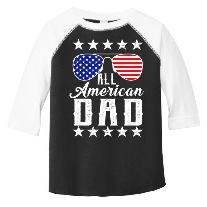 All American Dad  Toddler Fine Jersey T-Shirt