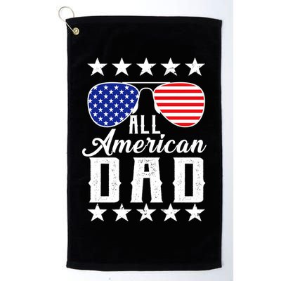 All American Dad  Platinum Collection Golf Towel