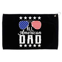 All American Dad  Grommeted Golf Towel