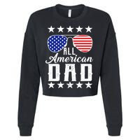 All American Dad  Cropped Pullover Crew