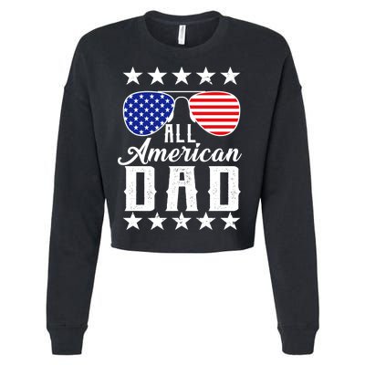 All American Dad  Cropped Pullover Crew