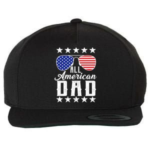 All American Dad  Wool Snapback Cap