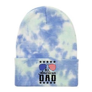 All American Dad  Tie Dye 12in Knit Beanie