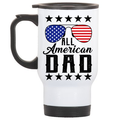 All American Dad  Stainless Steel Travel Mug