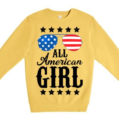 All American Girl Premium Crewneck Sweatshirt