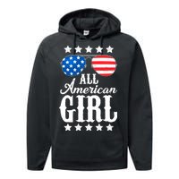 All American Girl Performance Fleece Hoodie