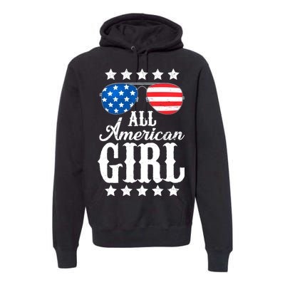 All American Girl Premium Hoodie