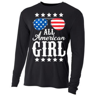 All American Girl Cooling Performance Long Sleeve Crew