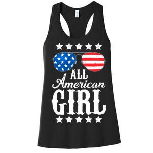 All American Girl Women's Racerback Tank