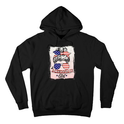 All American Girl USA American Flag Hoodie