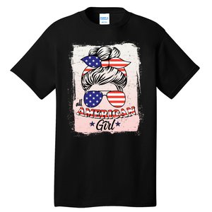 All American Girl USA American Flag Tall T-Shirt