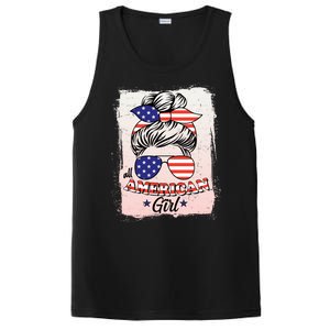 All American Girl USA American Flag PosiCharge Competitor Tank