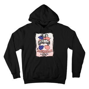 All American Girl USA American Flag Tall Hoodie