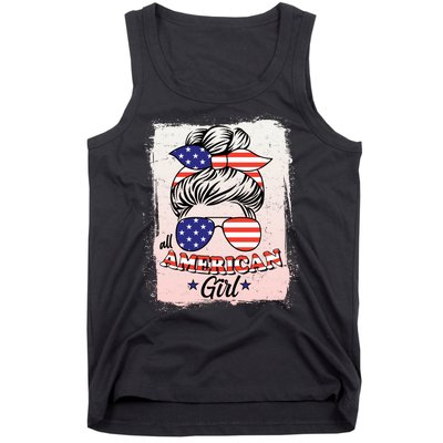 All American Girl USA American Flag Tank Top