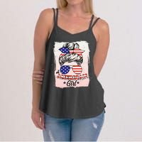 All American Girl USA American Flag Women's Strappy Tank