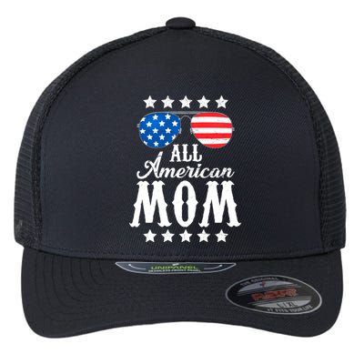 All American Mom Flexfit Unipanel Trucker Cap