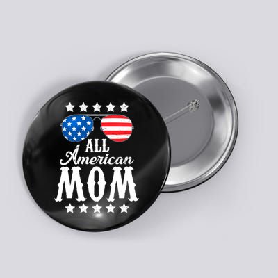 All American Mom Button