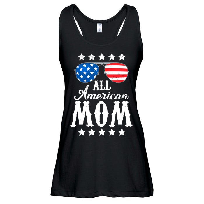 All American Mom Ladies Essential Flowy Tank