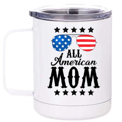 All American Mom 12 oz Stainless Steel Tumbler Cup