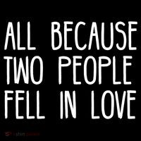 All Because Two People Fell in Love 7-Panel Snapback Hat