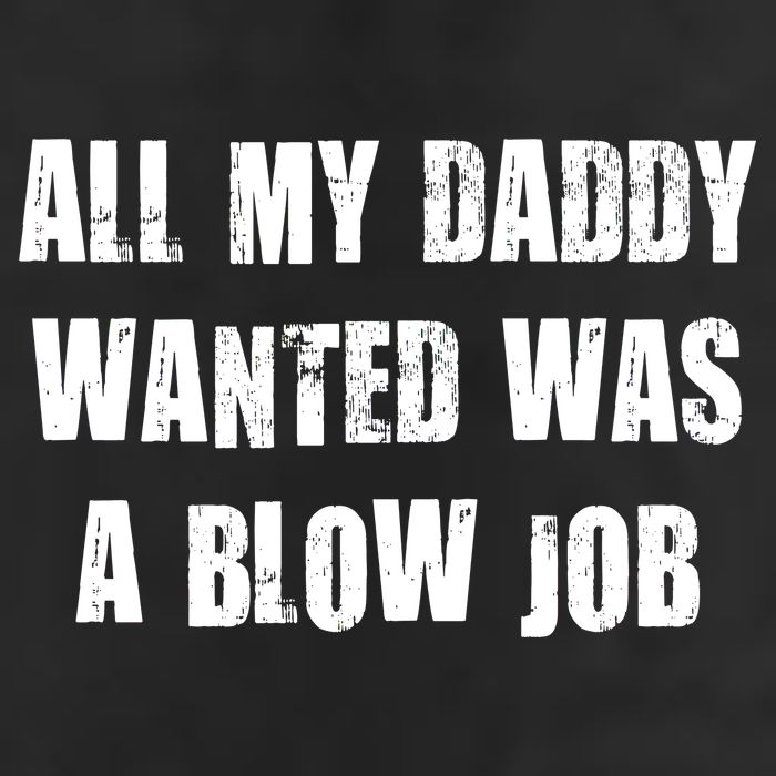 All Daddy Wanted Was A Blow Job 7 Panel Mesh Trucker Snapback Hat