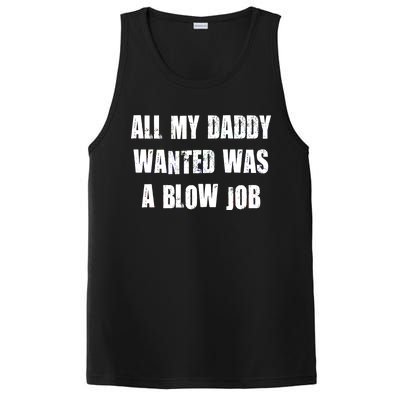 All Daddy Wanted Was A Blow Job PosiCharge Competitor Tank