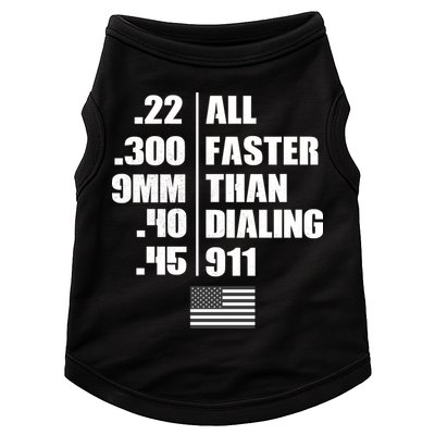 All Faster Than Dialing 911 Doggie Tank