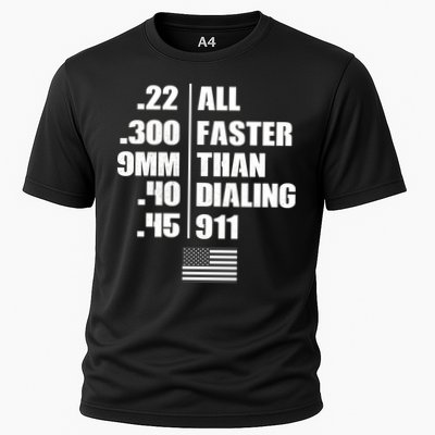 All Faster Than Dialing 911 Performance Shirt