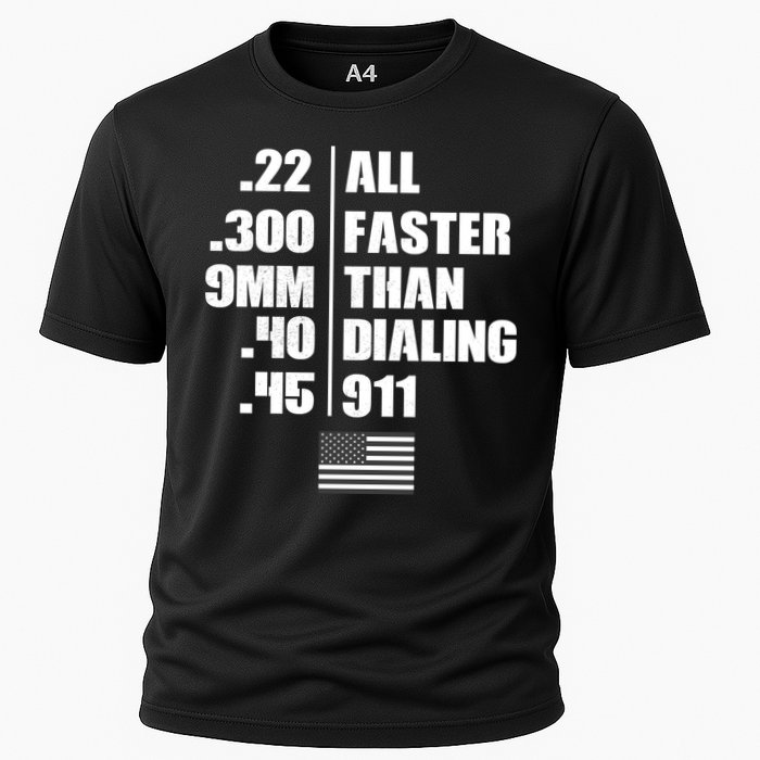 All Faster Than Dialing 911 Performance Shirt
