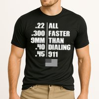 All Faster Than Dialing 911 Performance Shirt