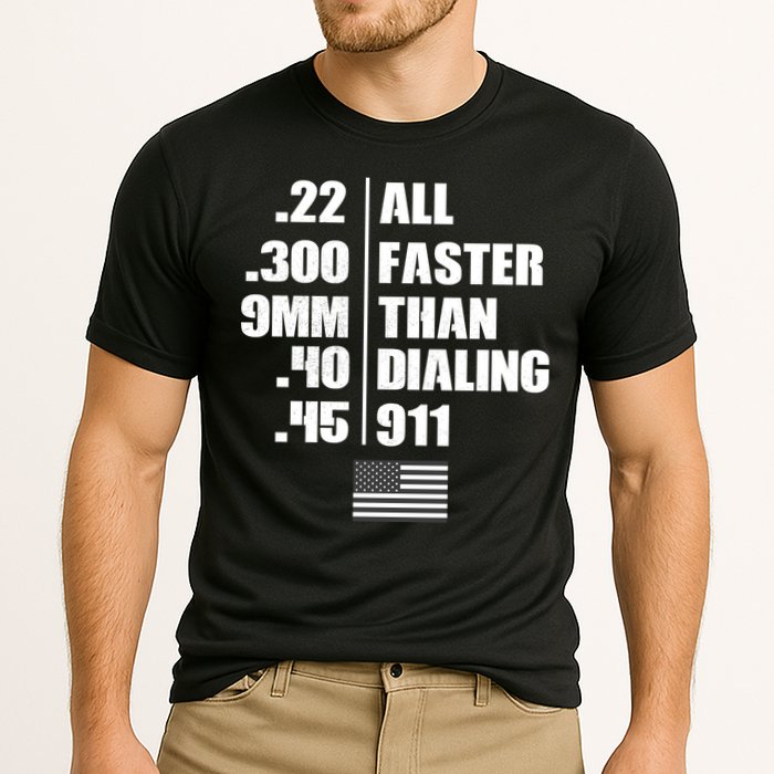 All Faster Than Dialing 911 Performance Shirt